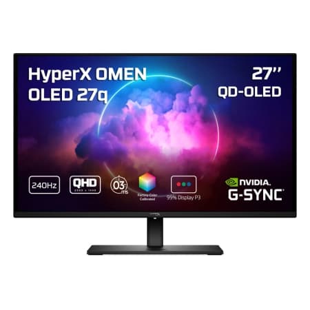 27" HyperX OMEN OLED CH0R2E9 2K 240Hz Gaming Display