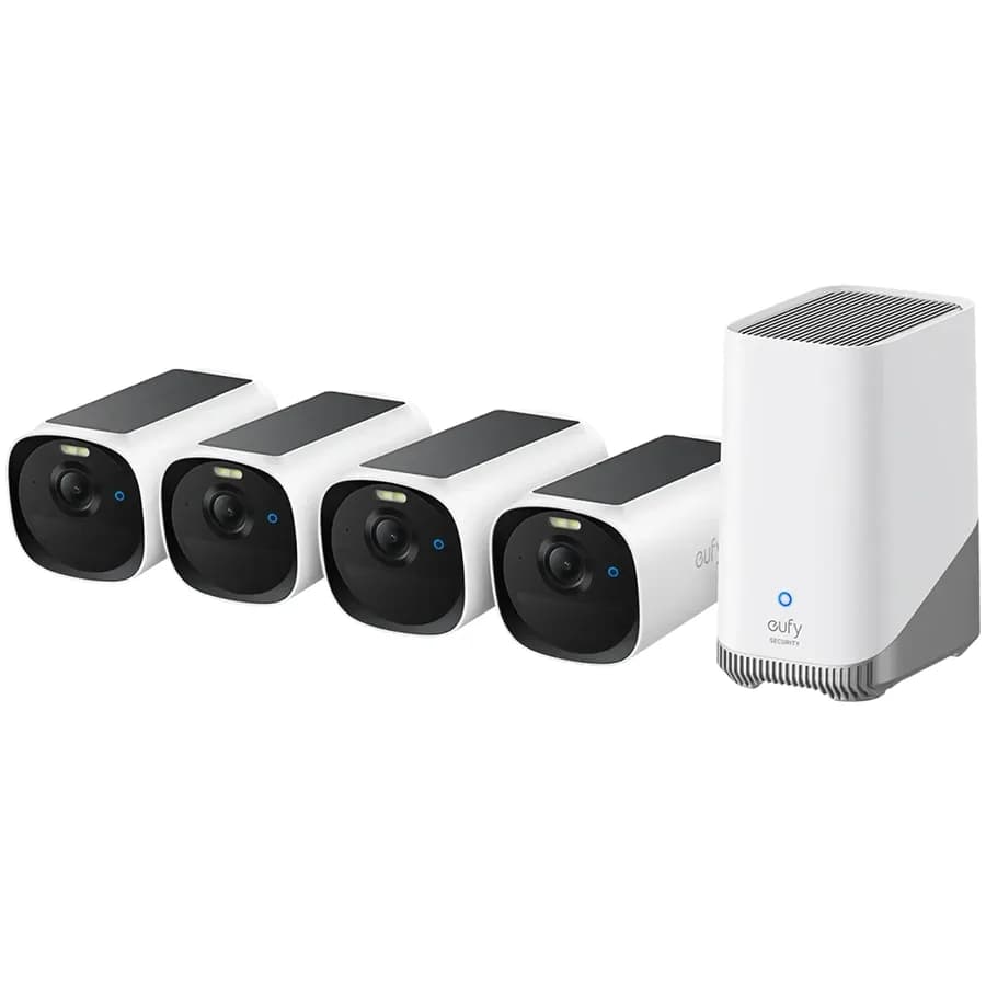 Anker eufy Cam E40 4-Cam Kit (HomeBase S380) White