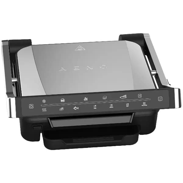 AENO Electric Grill EG3: 2000W, 7 automatic programs +Manual mode, 4 Degrees of Roast, Color indication
